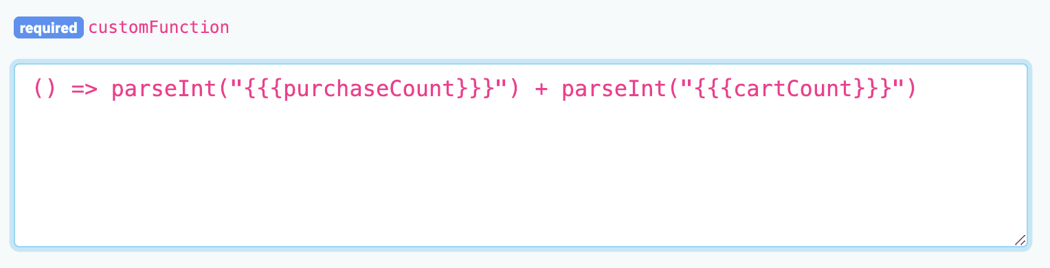 Calculated Property Integer Type Example
