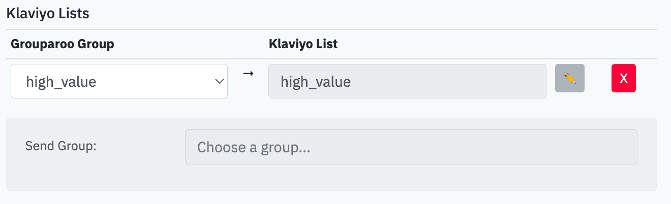 Klaviyo Export Profiles Groups