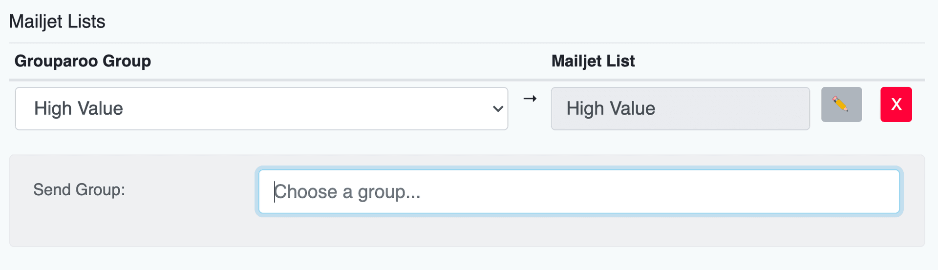 Mailjet Group Data