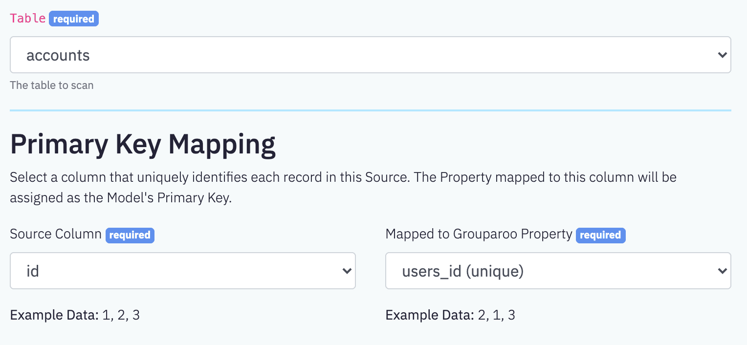 MySQL Import Table Options